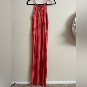 Orange Maxi Dress